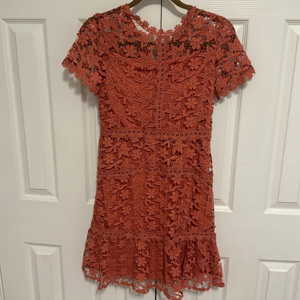 GB Girls, size 14 lace dress with short sleeves